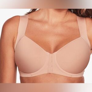 Bali Women's One Smooth U Posture Boost W/Eversmooth Back Underwire Bra